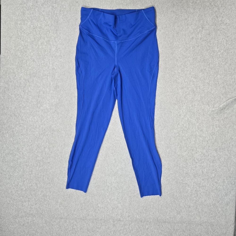 Lululemon Women Activewear Pants 8 Blue Base Pace HR Tight 25" Inseam